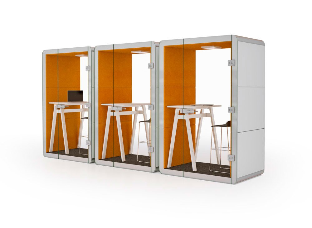 minimal design cloffice cabine trabalho