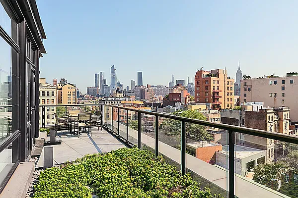 Penthouse com vista de Nova York 